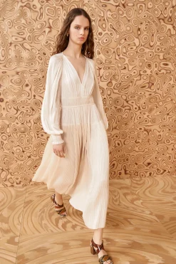 Fashion Ulla Johnson Laraline Dress Blanc