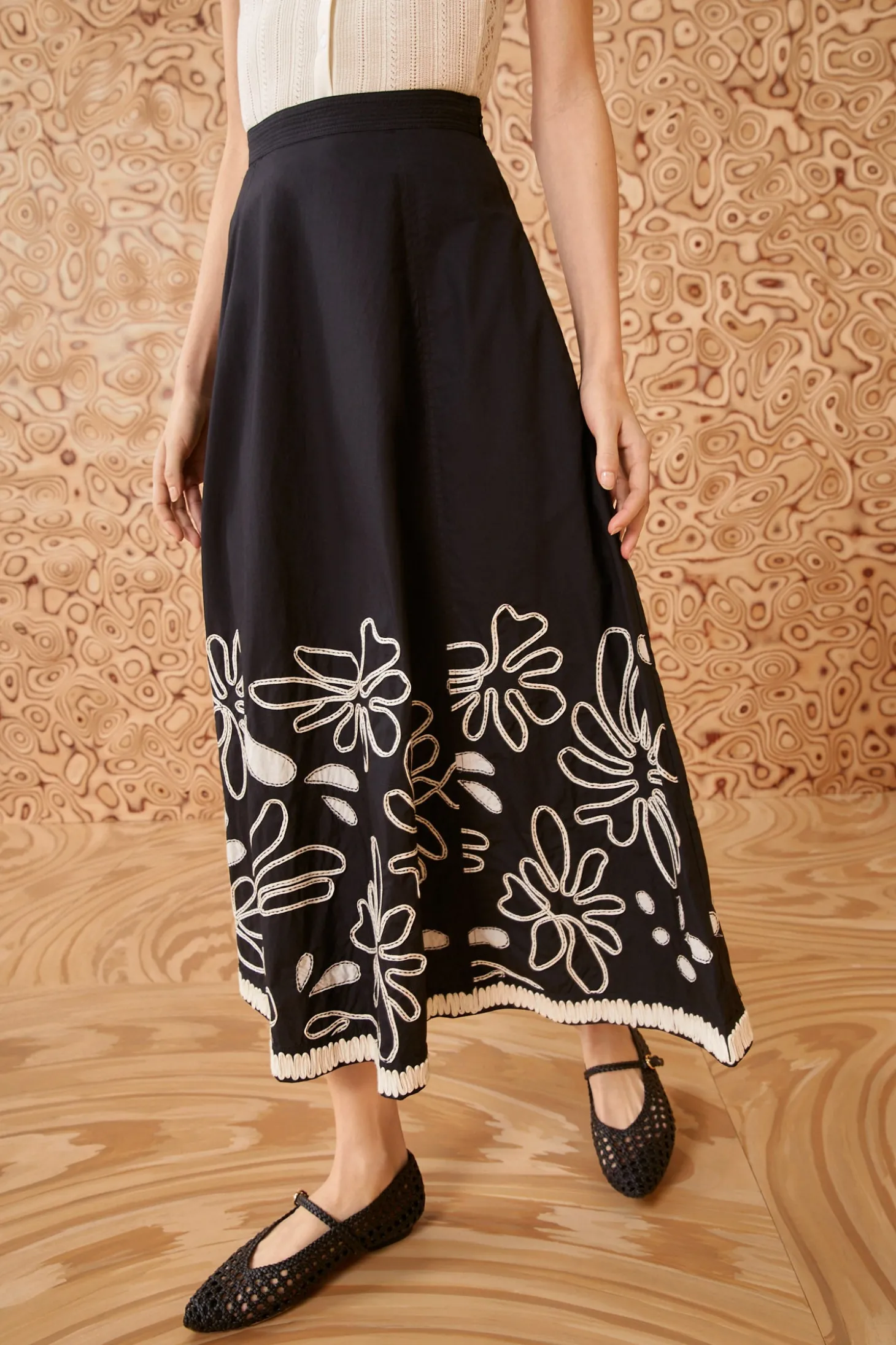 Online Ulla Johnson Layla Skirt Raven