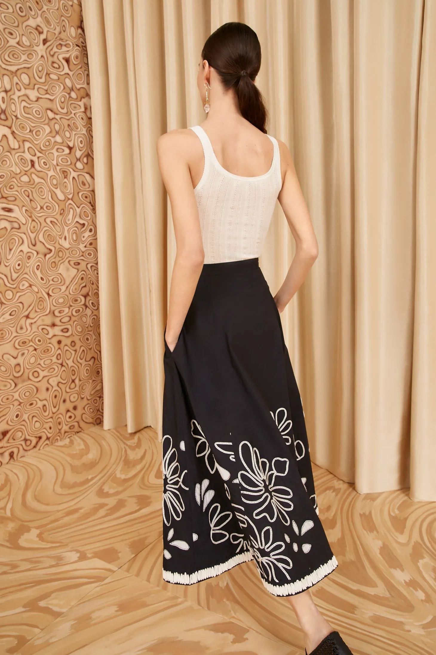 Online Ulla Johnson Layla Skirt Raven