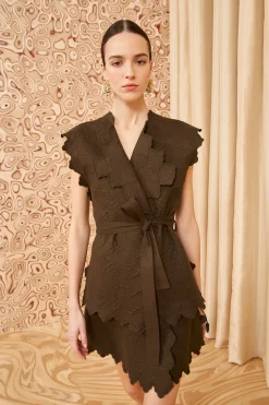 Cheap Ulla Johnson Leiro Vest Militaire