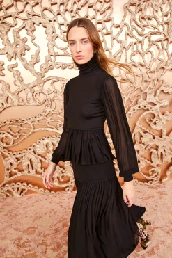 Sale Ulla Johnson Liana Turtleneck Noir