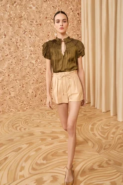 Discount Ulla Johnson Liv Top Olive