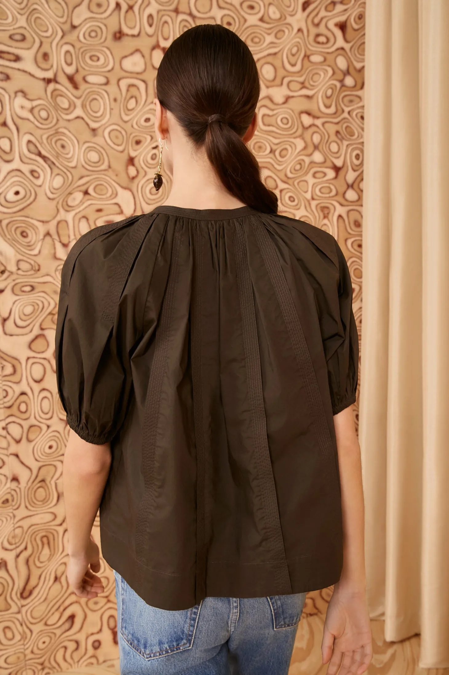 Sale Ulla Johnson Loli Top Militaire