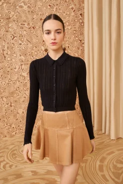 Clearance Ulla Johnson Lottie Top Noir