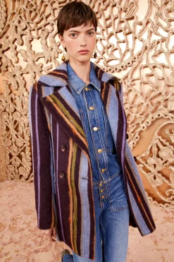 New Ulla Johnson Lucie Coat Corvina