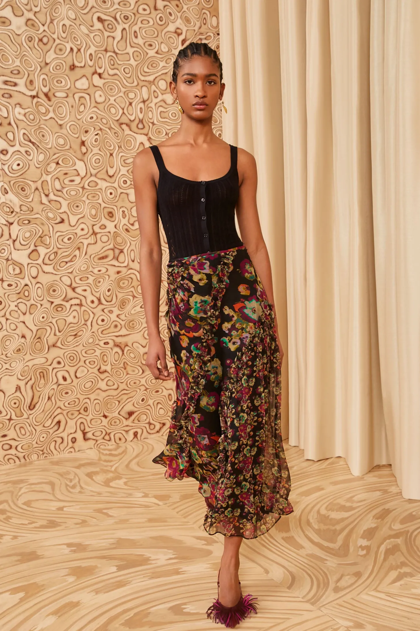 Fashion Ulla Johnson Lucie Skirt Cosmic