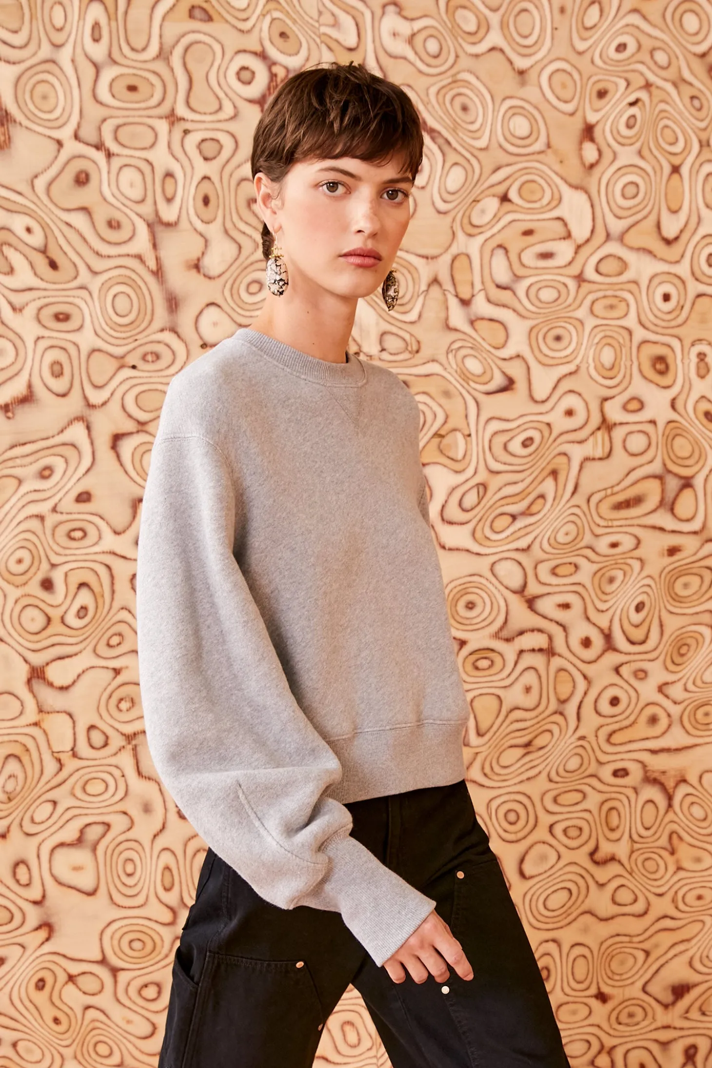 Best Sale Ulla Johnson Lumi Pullover Heather Grey