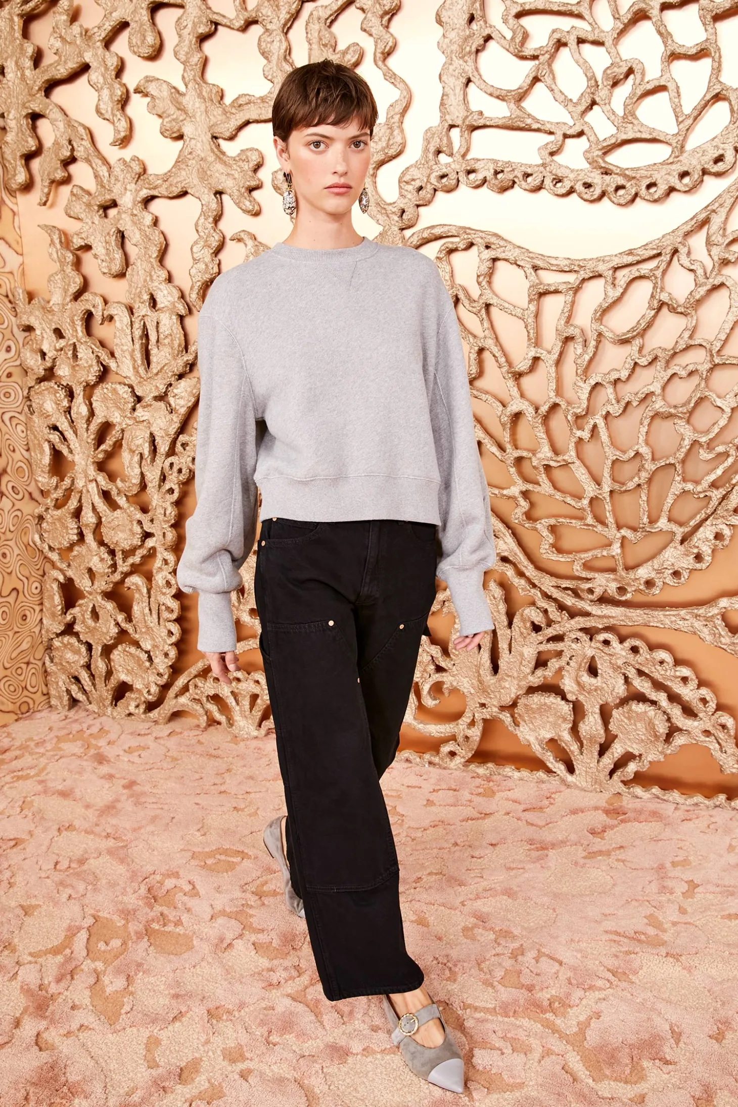 Best Sale Ulla Johnson Lumi Pullover Heather Grey