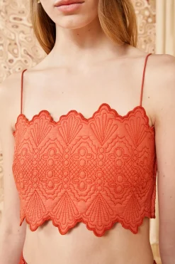 Outlet Ulla Johnson Marie Top Saffron