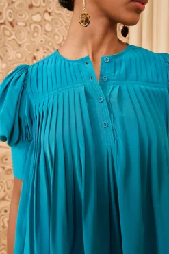 Best Sale Ulla Johnson Marion Blouse Jade