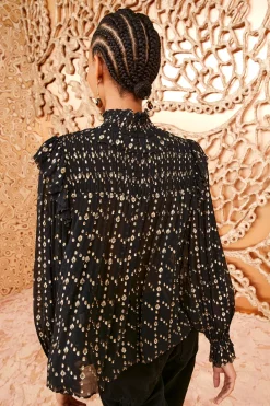 Outlet Ulla Johnson Mila Blouse Cosmos