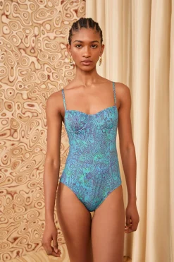 Cheap Ulla Johnson Nahla Maillot Lagoon