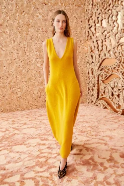 Fashion Ulla Johnson Nevina Dress Turmeric