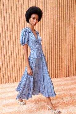 Clearance Ulla Johnson Olivia Dress Celeste