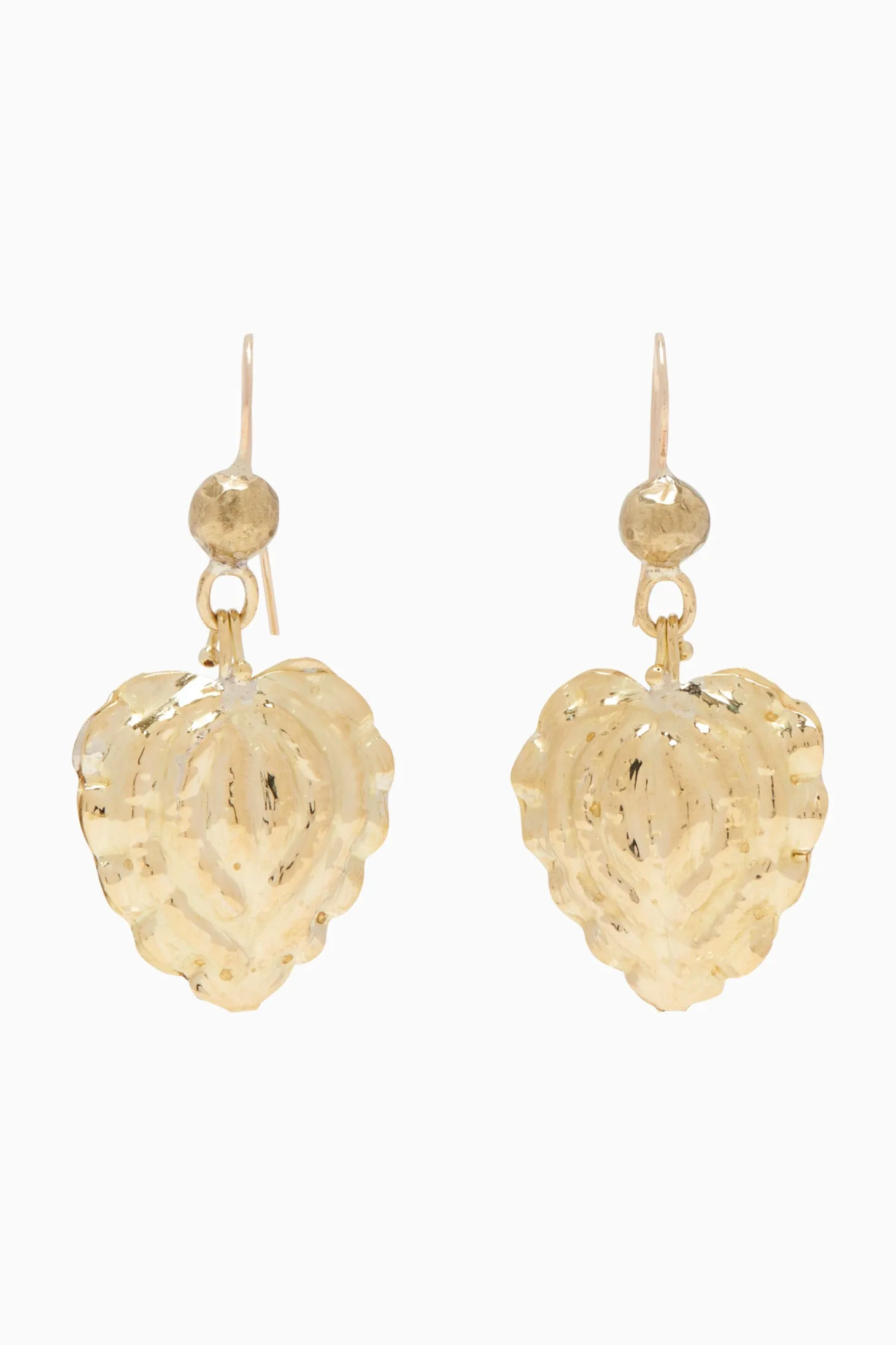 New Ulla Johnson Petal Drop Earring Brass