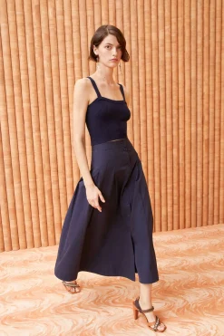 Discount Ulla Johnson Petra Skirt Midnight