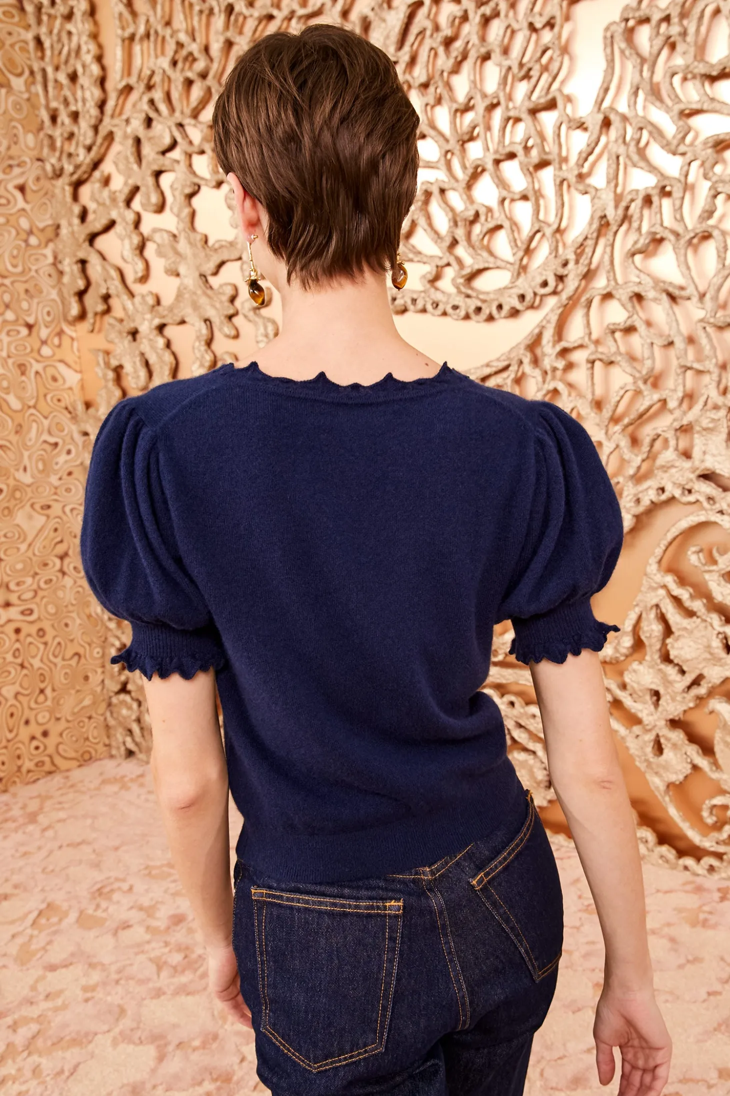 Best Sale Ulla Johnson Polline Top Midnight