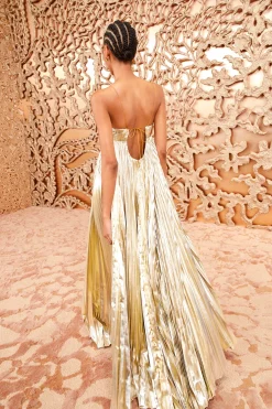 Shop Ulla Johnson Rhea Gown Platinum