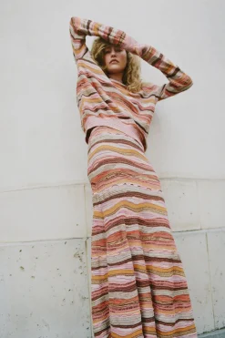 Shop Ulla Johnson Rosen Skirt Sunset