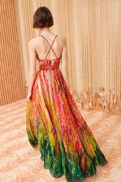 Online Ulla Johnson Rosie Gown Cherry In Lace