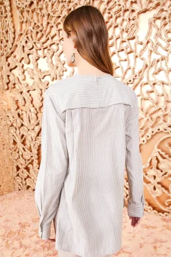 Shop Ulla Johnson Sabine Tunic Ash