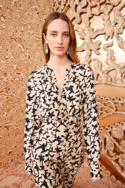 Sale Ulla Johnson Safi Blouse Moonstone