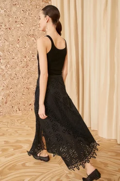 Store Ulla Johnson Solara Skirt Noir