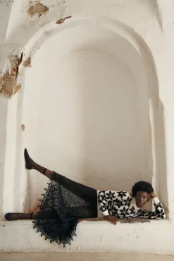 Store Ulla Johnson Solara Skirt Noir