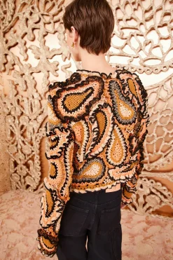 Fashion Ulla Johnson Sunara Pullover Anemone