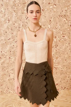Sale Ulla Johnson Taryn Skirt Militaire