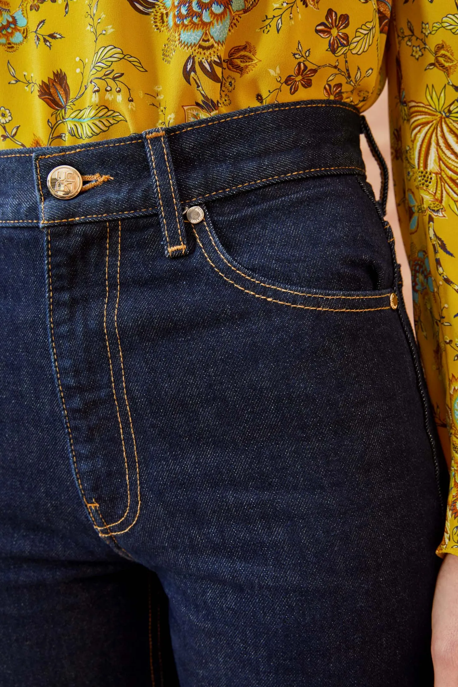 New Ulla Johnson The Agnes Jean Tigris Rigid Wash