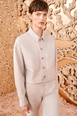 Sale Ulla Johnson The Bobbi Jacket Dove