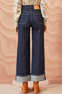 Hot Ulla Johnson The Genevieve Jean Tigris Rigid Wash