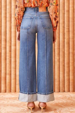 Best Ulla Johnson The Genevieve Jean Danube Medium Indigo Wash