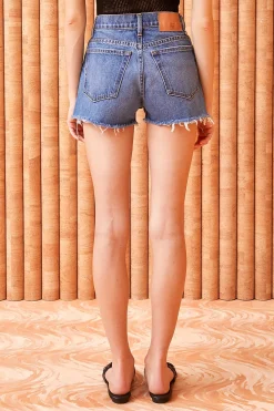 Flash Sale Ulla Johnson The Ivy Short Danube Medium Indigo Wash