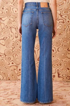 Outlet Ulla Johnson The Lou Jean Danube Medium Indigo Wash
