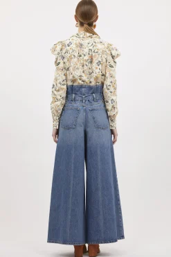 Online Ulla Johnson The Sylvan Jean Danube Medium Indigo Wash