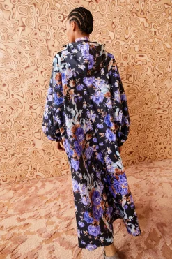 Sale Ulla Johnson Therel Long Jacket Iris