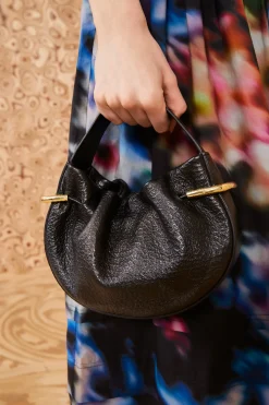 Flash Sale Ulla Johnson Tilda Ruched Mini Bag Noir