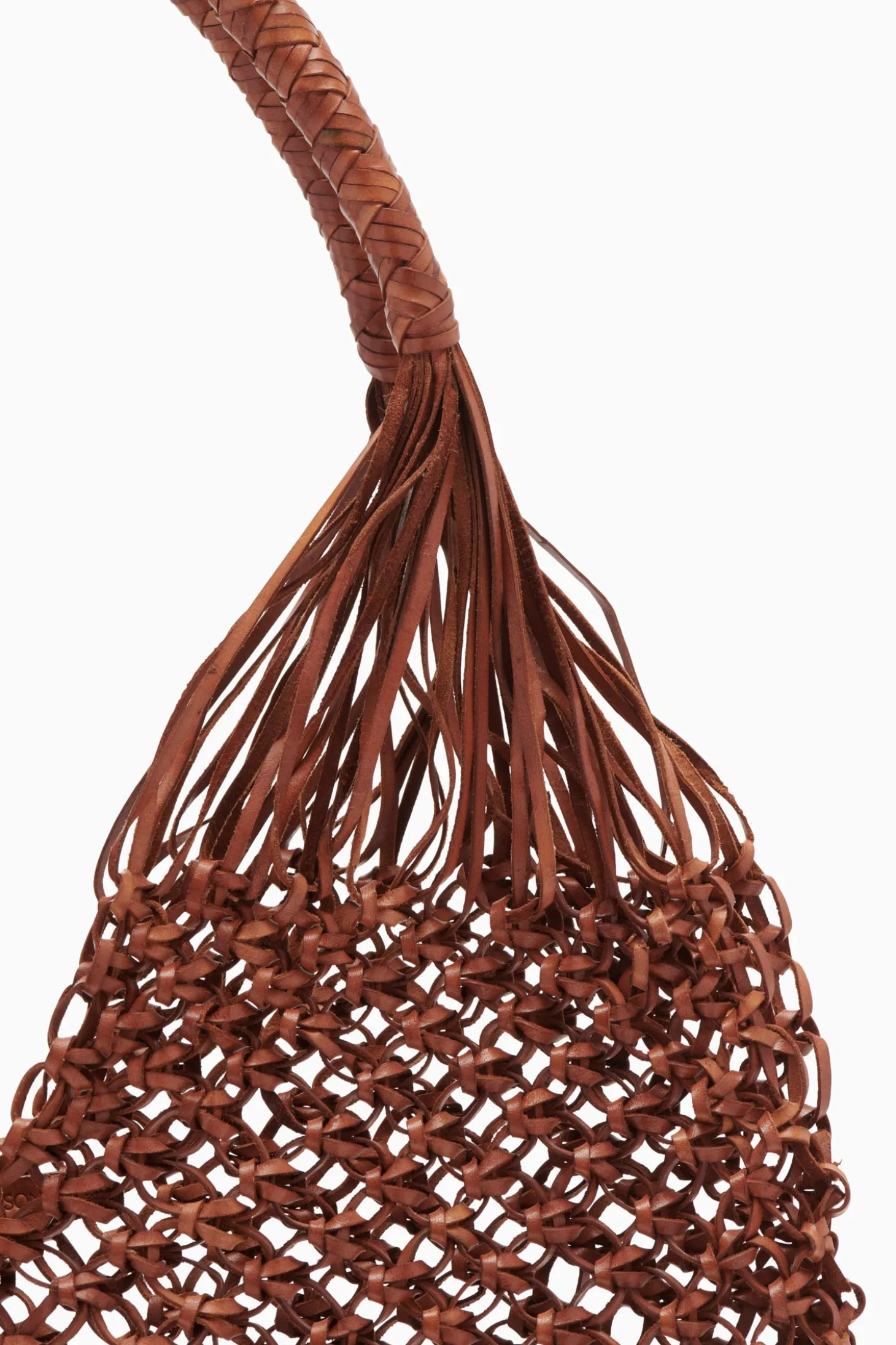 Sale Ulla Johnson Tulia Large Knotted Hobo Pecan Brown