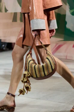 Outlet Ulla Johnson Twyla Small Hobo Desert Stripe