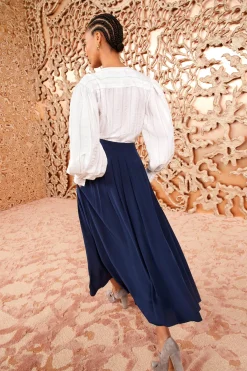 Fashion Ulla Johnson Vanna Skirt Midnight