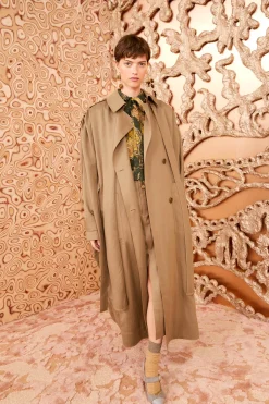 Online Ulla Johnson Vedi Coat Driftwood