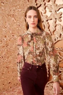 Best Sale Ulla Johnson Vedra Blouse Aura