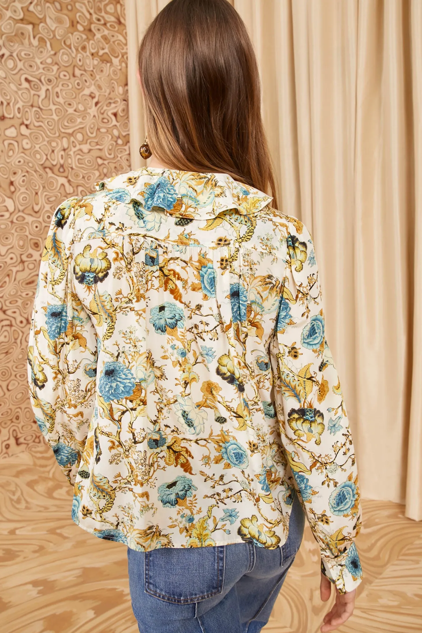 New Ulla Johnson Veron Blouse Flora