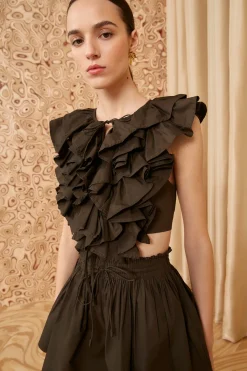 Flash Sale Ulla Johnson Vidri Top Militaire