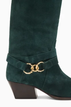 Sale Ulla Johnson Willow Cowboy Boot Malachite