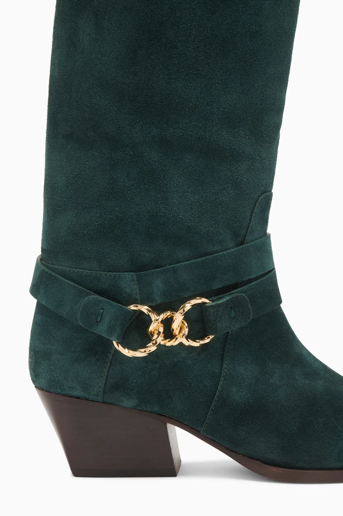 Sale Ulla Johnson Willow Cowboy Boot Malachite